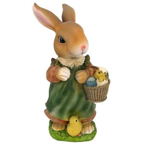 Design Toscano QM226182 7 Inch Bunny Hop Mother Rabbit Statue