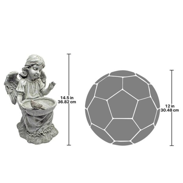 Design Toscano QM229531 9 Inch Garden Glory Angel Statue