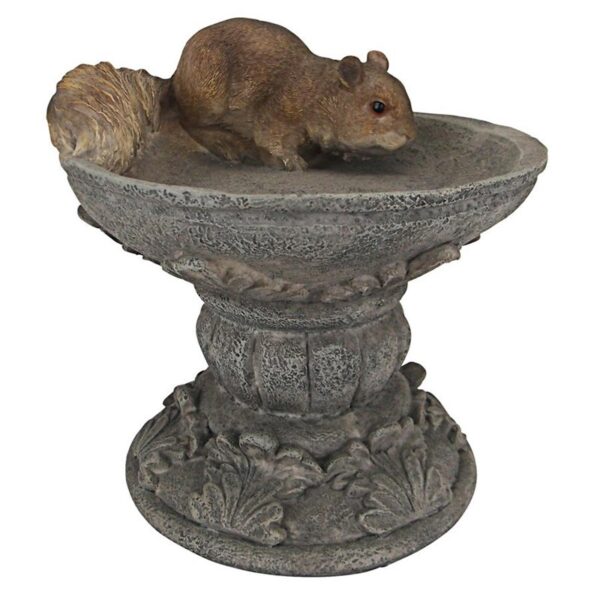 Design Toscano QM231341 7 1/2 Inch Hunter the Woodland Squirrel Statue