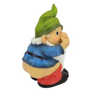 Design Toscano QM2432400 5 1/2 Inch Stinky the Garden Gnome Statue