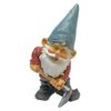 Design Toscano QM24337001 7 Inch Bulldoze the Garden Gnome Statue