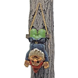 Design Toscano QM2452500 6 Inch Alfie the Acrobat Swinging Gnome Statue