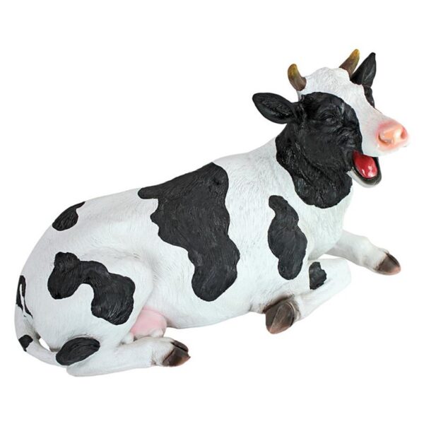 Design Toscano QM2541500 12 Inch Laughing Cow Statue