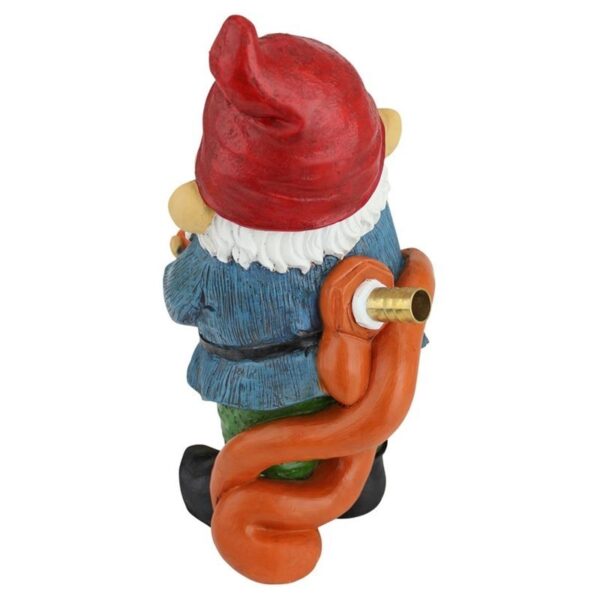 Design Toscano QM2592000 5 1/2 Inch Hose It Off Harry Gnome Spitter