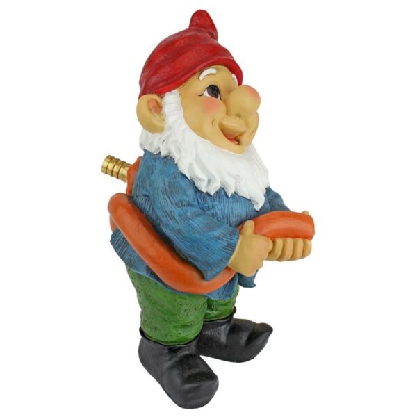 Design Toscano QM2592000 5 1/2 Inch Hose It Off Harry Gnome Spitter