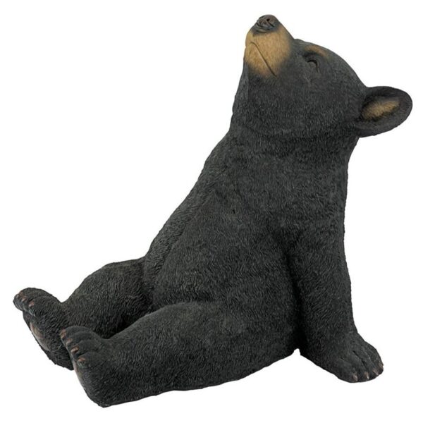 Design Toscano QM2622000 10 Inch Catching Rays Bear Cub Statue