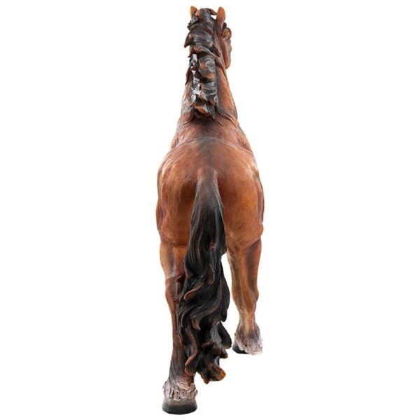 Design Toscano QM2659600 7 Inch Unbridled Running Mustang Statue