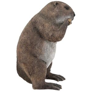 Design Toscano QM2677800 9 Inch Dam Building Beaver Statue