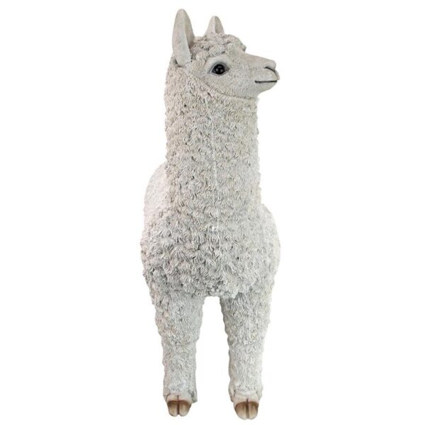 Design Toscano QM2680100 18 1/2 Inch Large Alpaca Statue