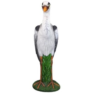 Design Toscano QM2756500 6 Inch Heron Coastal Bird Statue