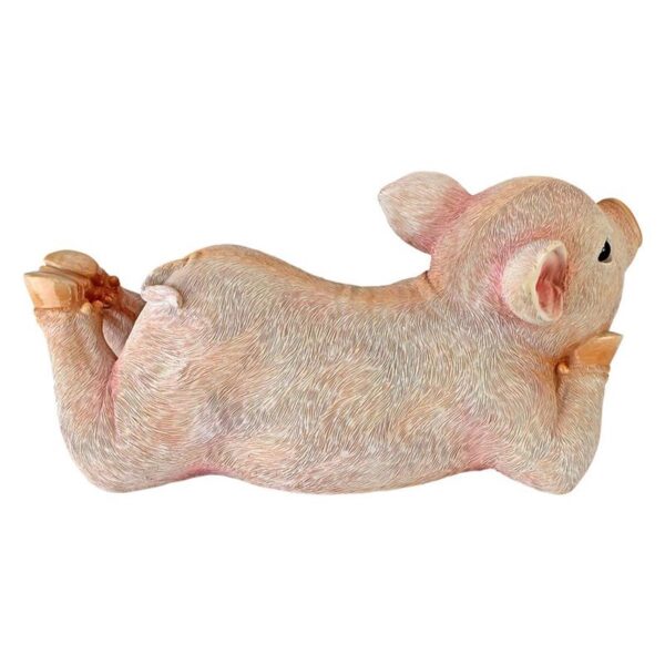 Design Toscano QM2764670 5 Inch Vogue the Lounging Pig Statue