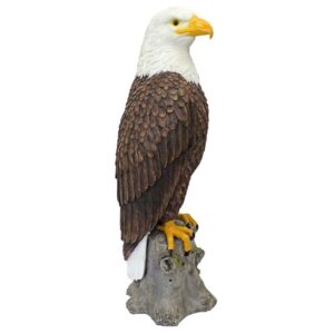 Design Toscano QM2810400 7 1/2 Inch Majestic Mountain Eagle Garden Statue