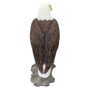 Design Toscano QM2810400 7 1/2 Inch Majestic Mountain Eagle Garden Statue