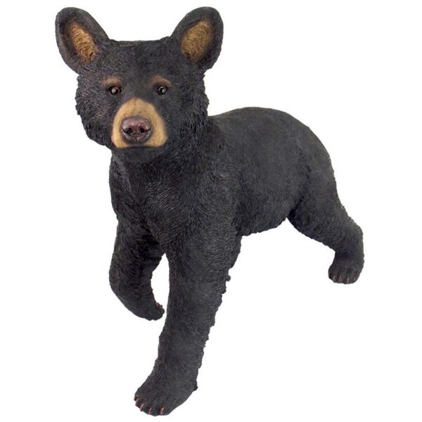 Design Toscano QM2830700 20 1/2 Inch Snooping Cub Black Bear Statue