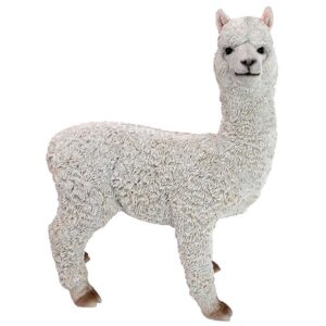 Design Toscano QM2867400 11 1/2 Inch Baby Alpaca Statue