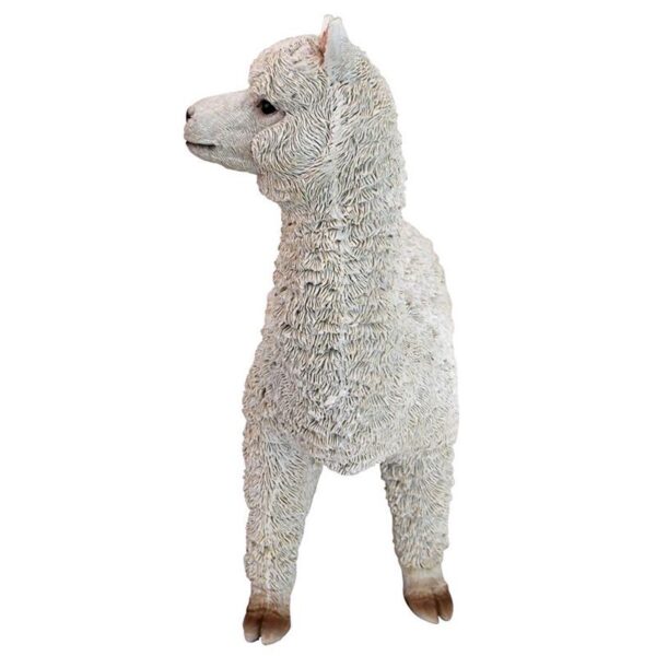 Design Toscano QM2867400 11 1/2 Inch Baby Alpaca Statue