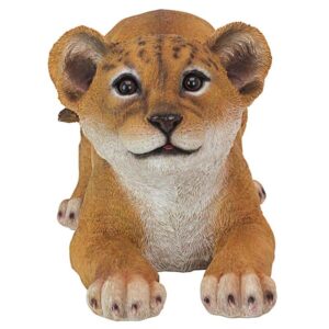 Design Toscano QM28733 7 1/2 Inch Tibesti Lion Cub Statue