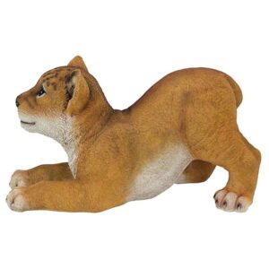 Design Toscano QM28733 7 1/2 Inch Tibesti Lion Cub Statue