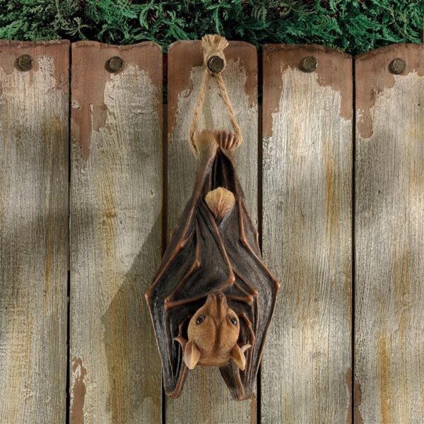 Design Toscano QM28985 6 Inch Hanging Mega Bat Sculpture