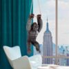 Design Toscano QM2958300 10 1/2 Inch Gorilla Hanging from Rope