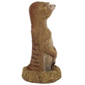 Design Toscano QM3143400 5 Inch Meerkat Coming Out of Ground Statue