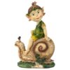 Design Toscano QM414001 6 1/2 Inch Pixie Pete Elfin Gnome Statue