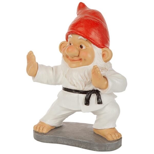 Design Toscano QM7511103 8 Inch Karate Kobi Martial Arts Garden Gnome