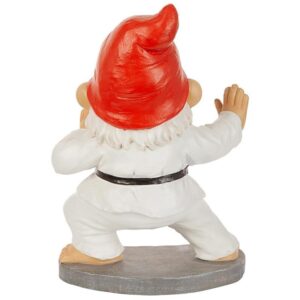 Design Toscano QM7511103 8 Inch Karate Kobi Martial Arts Garden Gnome