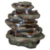 Design Toscano QN164061 21 Inch Ribbon Ridge Waterfall Fountain