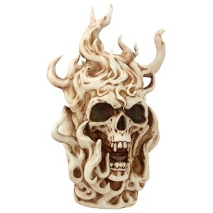 Design Toscano QS13 7 Inch Hells Flames Vampire Skull Statue