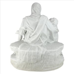 Design Toscano QS227254 17 Inch Pieta Bonded Marble Statue