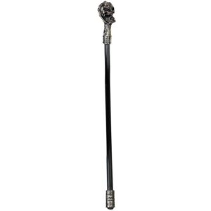 Design Toscano QS23018 Dragonsthorne 2 Inch Deaths Grip Skull and Claw Walking Stick