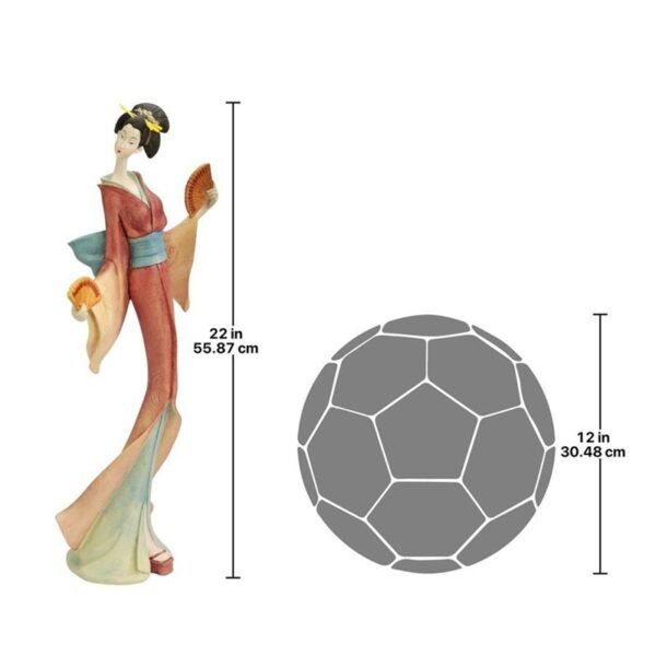 Design Toscano QS232176 7 Inch Oyuki Geisha Statue