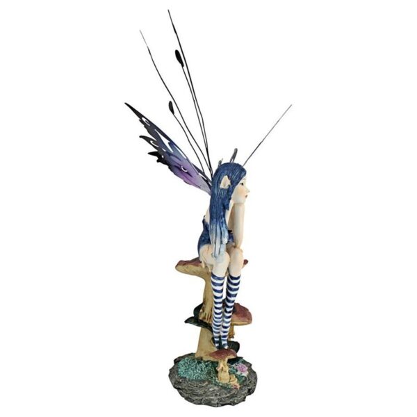 Design Toscano QS232725 8 1/2 Inch Sapphire Pepperwand Fairy Statue