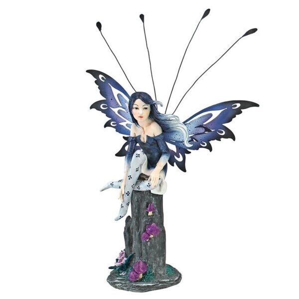 Design Toscano QS232737 8 Inch Azure the Pepperwand Fairy Statue