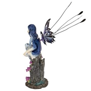 Design Toscano QS232737 8 Inch Azure the Pepperwand Fairy Statue