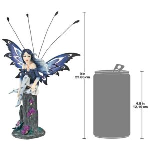 Design Toscano QS232737 8 Inch Azure the Pepperwand Fairy Statue