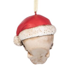 Design Toscano QS23709 2 1/2 Inch Skelly Claus II Holiday Skeleton Ornament