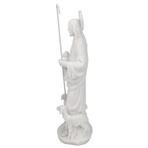 Design Toscano QS27863 5 Inch Jesus with Lambs Statue, Small