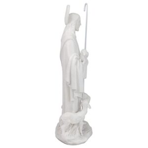 Design Toscano QS27863 5 Inch Jesus with Lambs Statue, Small