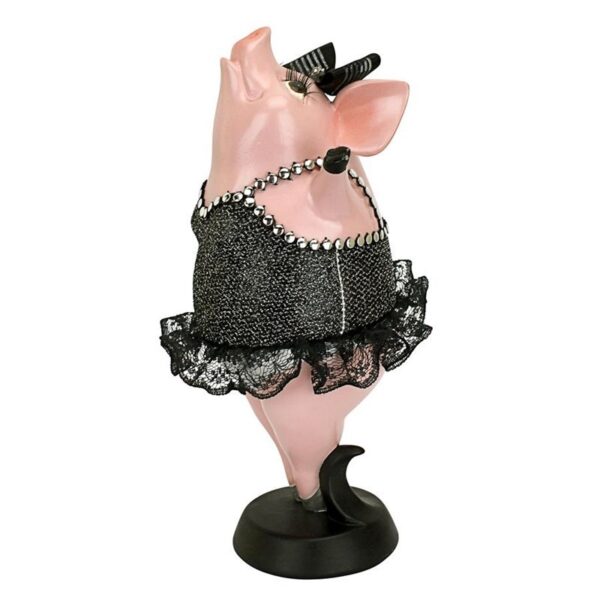 Design Toscano QS2814 5 Inch Hog Heaven Twinkle Toe Pig Statue