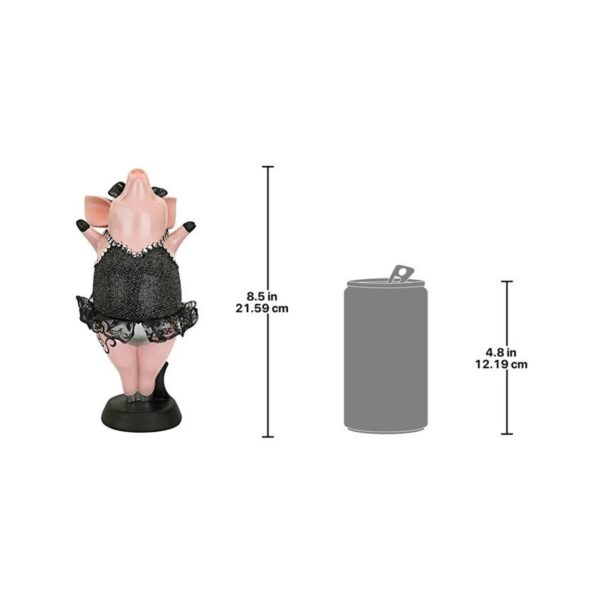 Design Toscano QS2814 5 Inch Hog Heaven Twinkle Toe Pig Statue