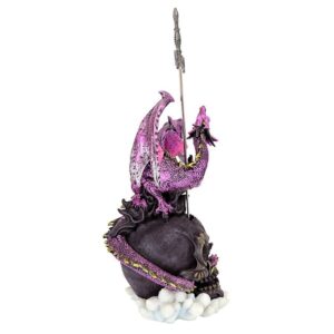 Design Toscano QS292685 5 Inch Savage Sabre Gothic Dragon Statue