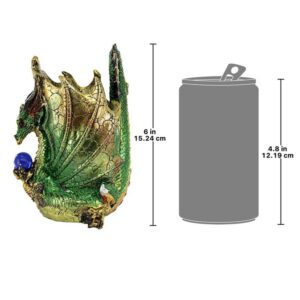 Design Toscano QS292894 3 Inch Escritoire the Dragon Pen Holder