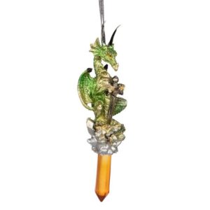 Design Toscano QS292912 1 1/2 Inch Cicles The Gothic Dragon Collectible Holiday Ornament