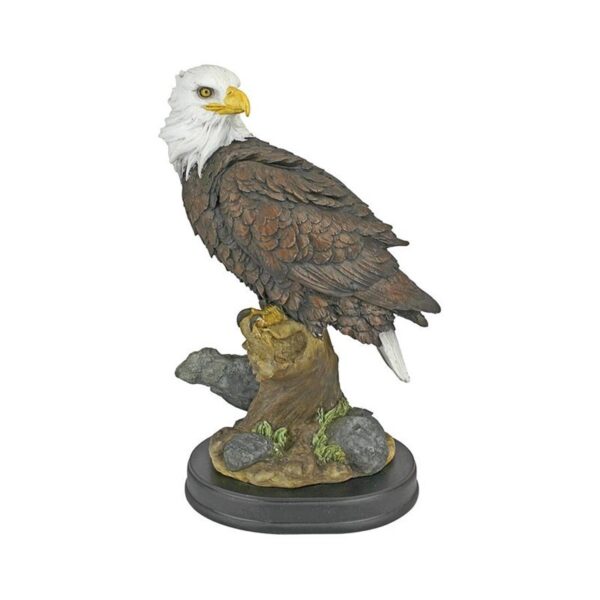 Design Toscano QS316 5 1/2 Inch Noble Bald Eagle Statues, Medium