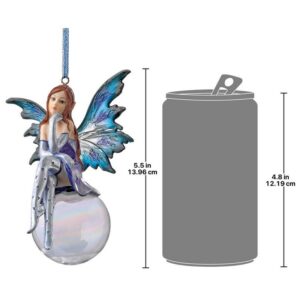 Design Toscano QS32760 4 1/2 Inch The Snow Fairy Goddess Holiday Ornament