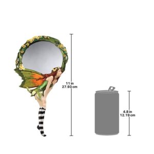 Design Toscano QS329053 5 1/2 Inch Lochloy House Fairy Hand Mirror