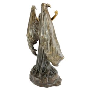 Design Toscano QS34759 9 1/2 Inch Mistress of the Night Dark Angel Statue