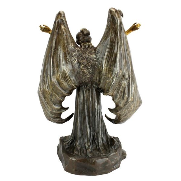 Design Toscano QS34759 9 1/2 Inch Mistress of the Night Dark Angel Statue